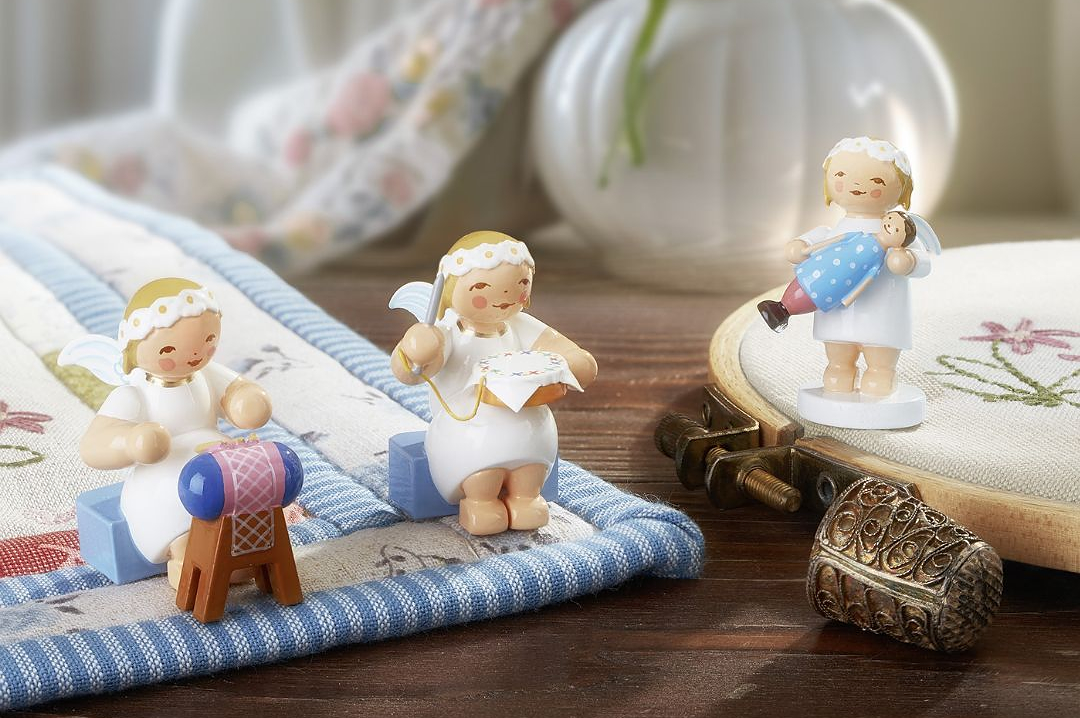 Margeritenengel Handarbeit